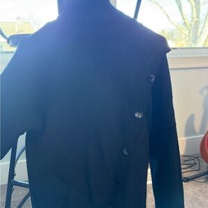 Black Button-Up Sweater